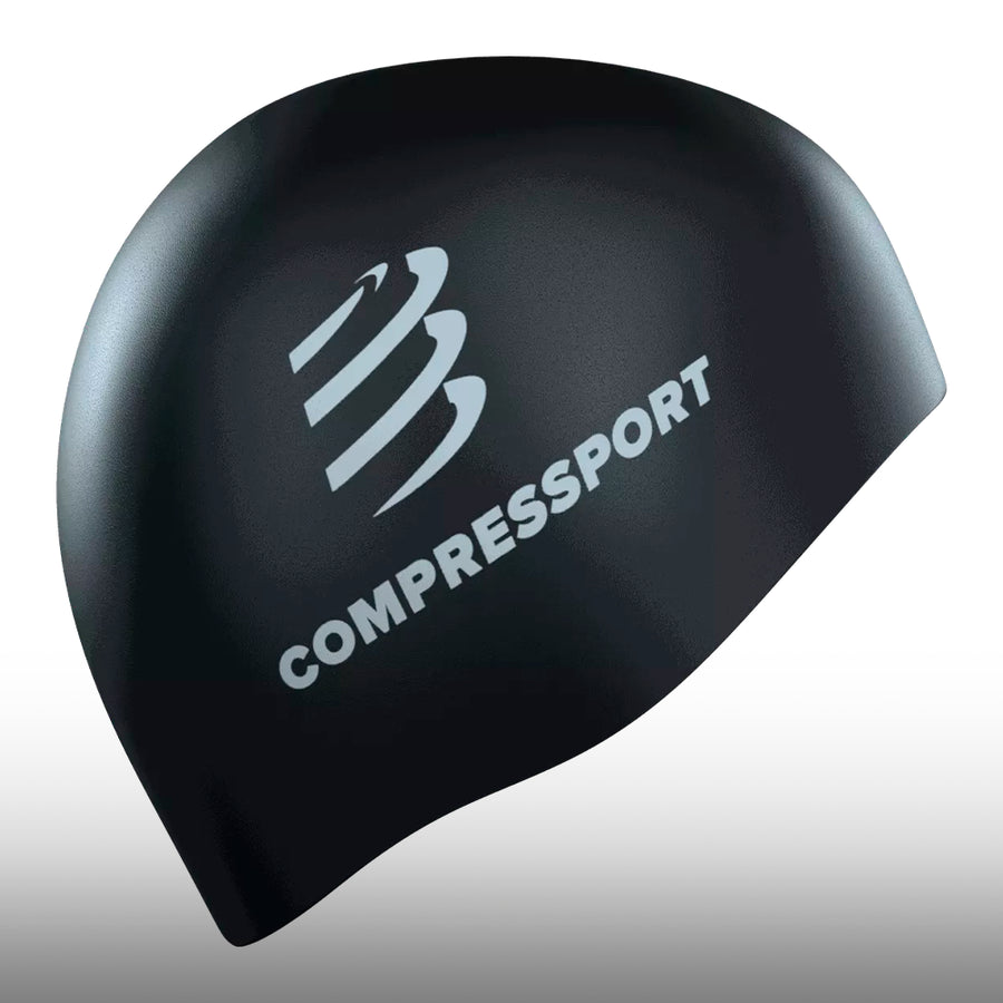 Compressport Gorro Swim Cap Black