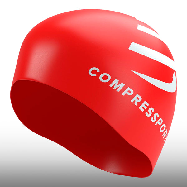 Compressport Gorro Swim cap Unisex Red