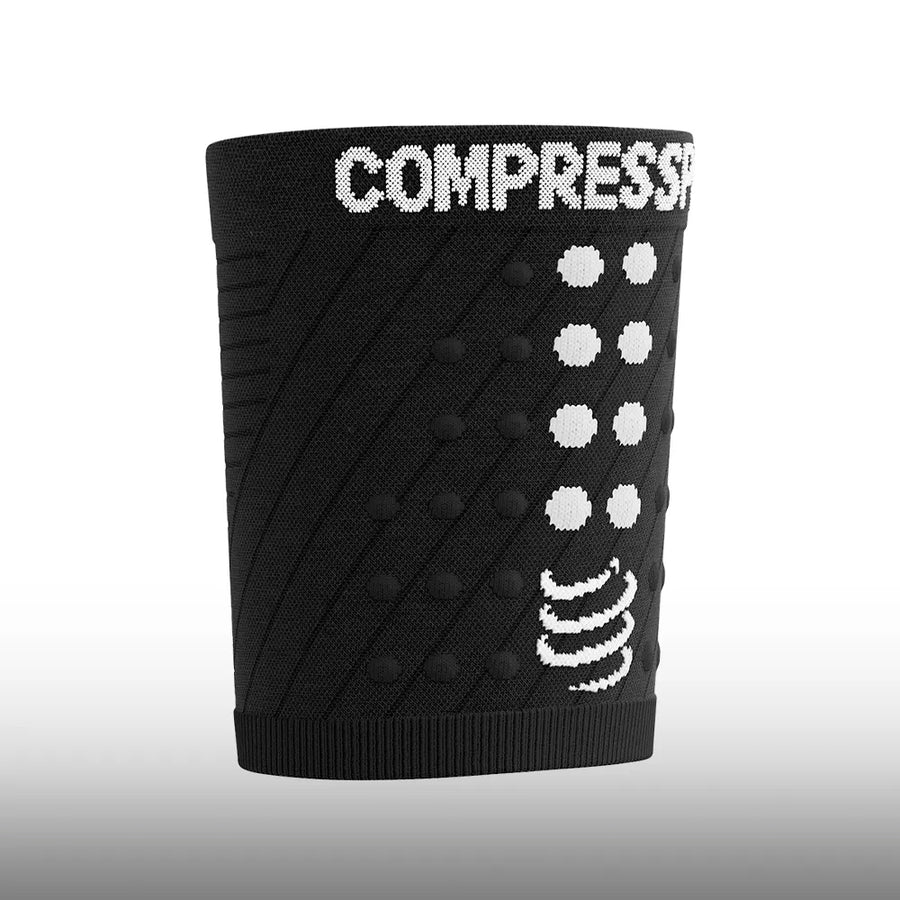 Compressport Muñequera Racing Sweatbands Black