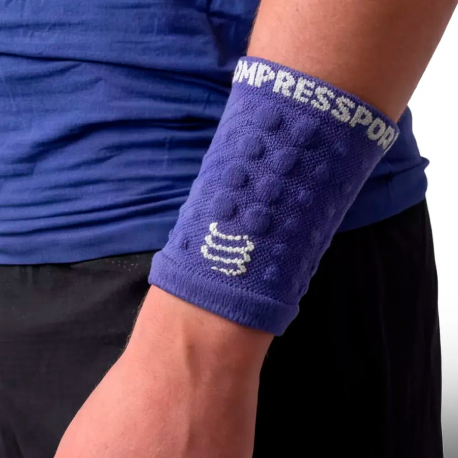 Compressport Muñequera Racing Sweatbands Orient Blue