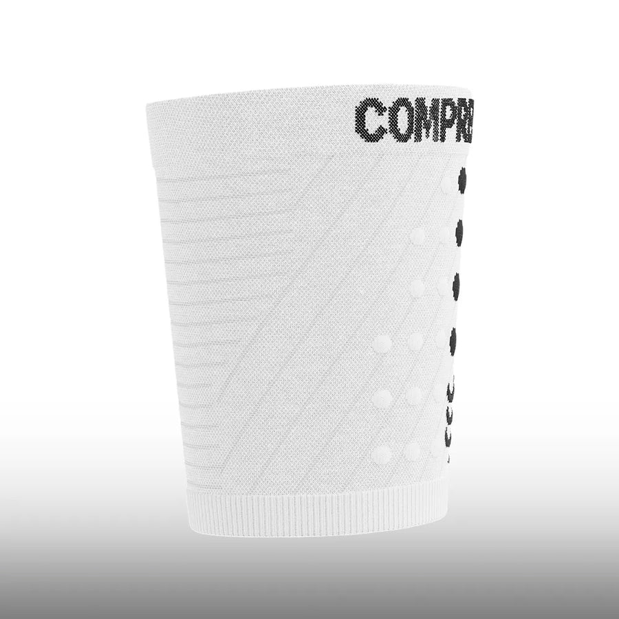 Compressport Muñequera Racing Sweatbands White