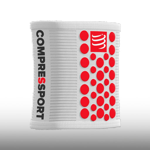 Compressport Muñequeras 3D.Dots White Red