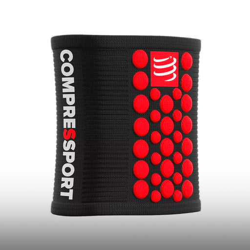 Compressport Muñequeras 3D Dots Black Red