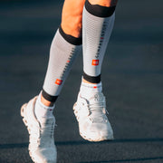 Compressport Pantorrillera R2 3.0 Grey Melange Black