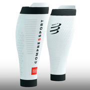 Compressport Pantorrilleras R2 3.0 White Black