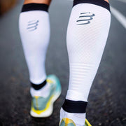 Compressport Pantorrilleras R2 3.0 White Black