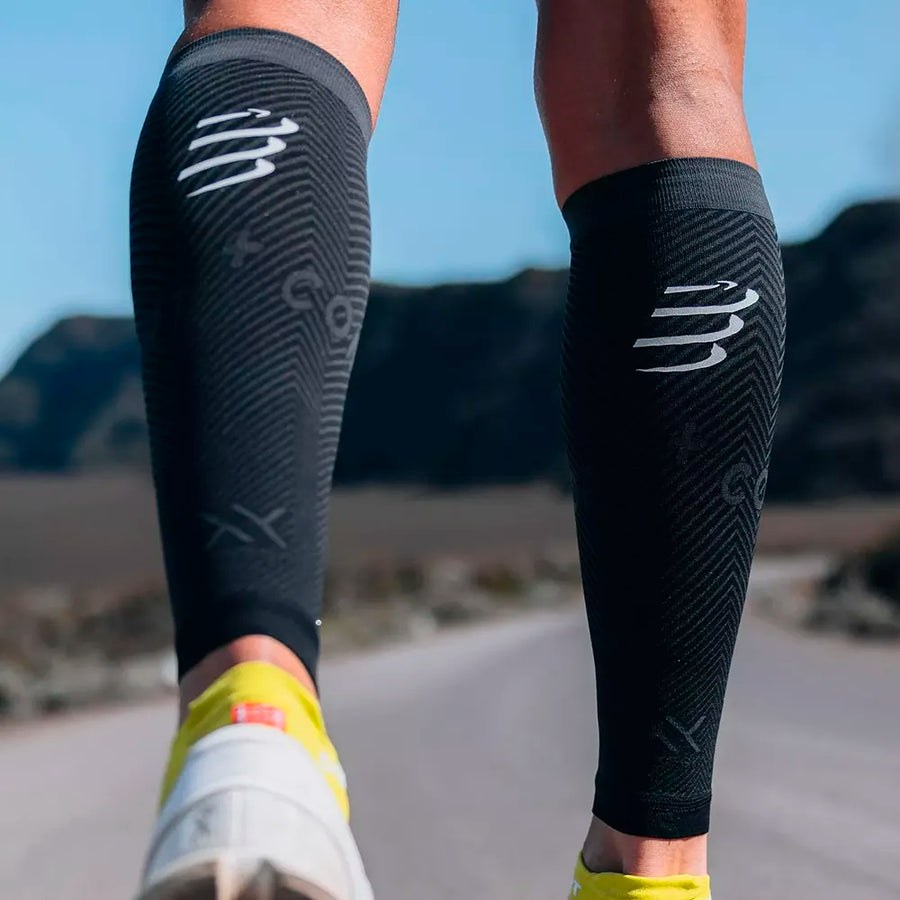 Compressport Pantorrilleras R2 Oxygen Black