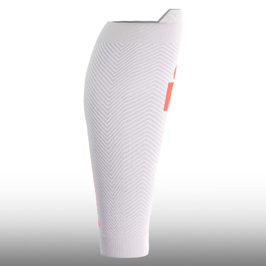 Compressport Pantorrilleras R2 Oxygen IRONMAN 2026 White Neon Red
