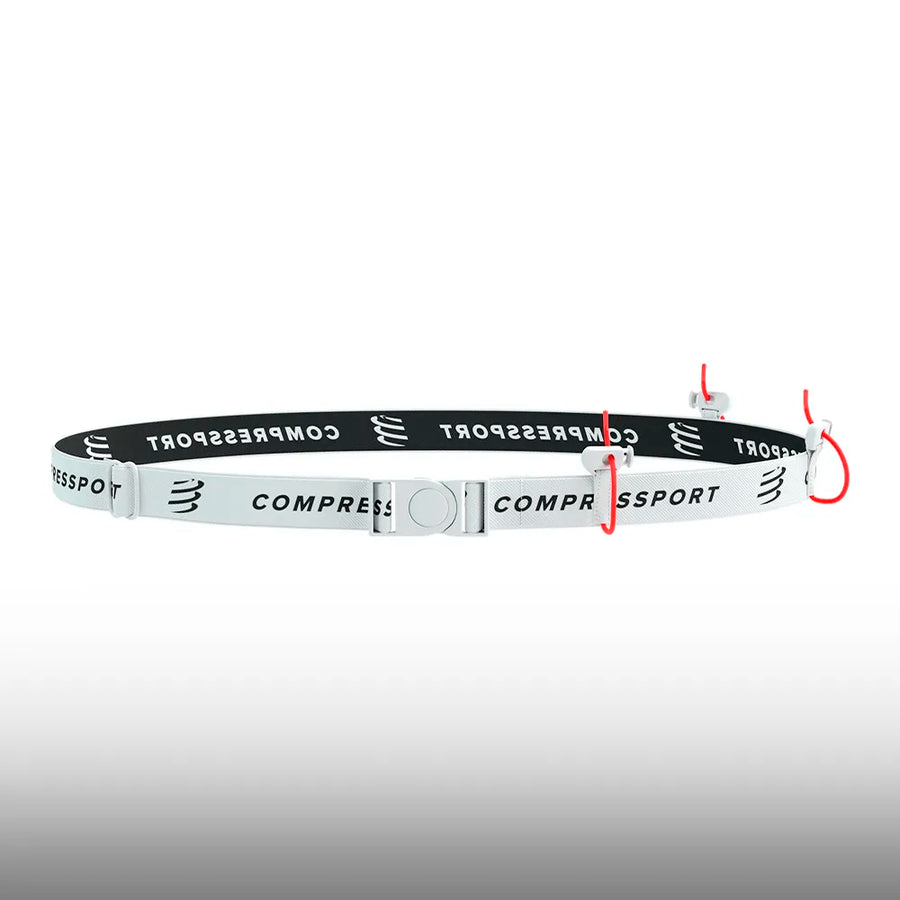Compressport Portanumero Race Belt White