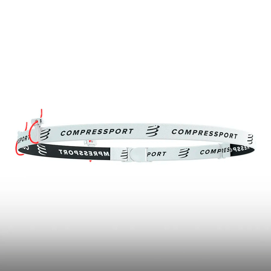 Compressport Portanumero Race Belt White