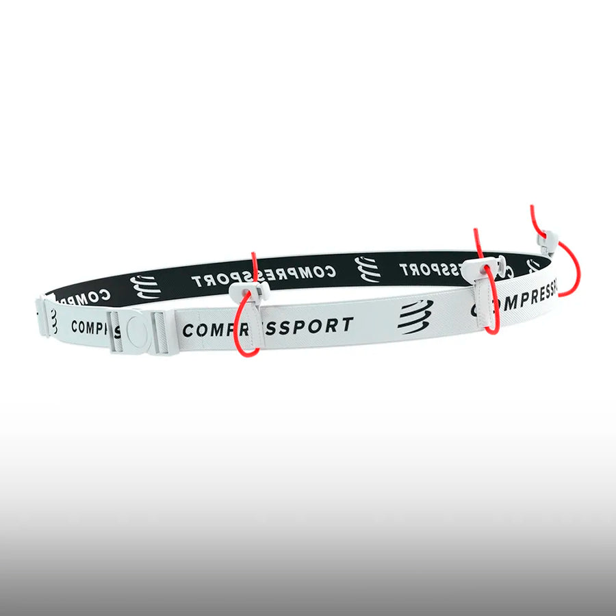 Compressport Portanumero Race Belt White