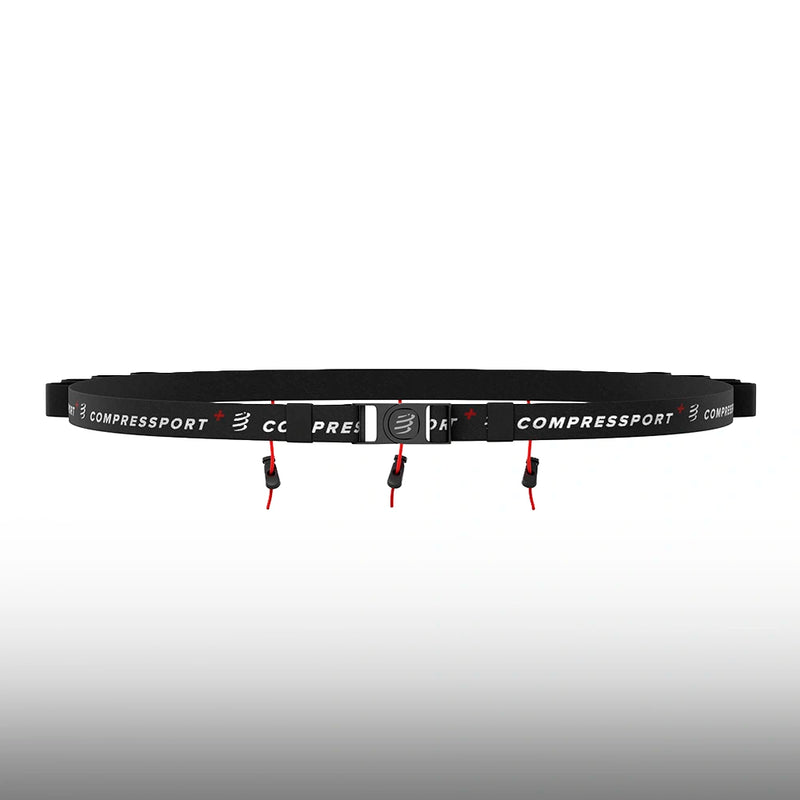 Compressport Portanumero Race Cinturón Black