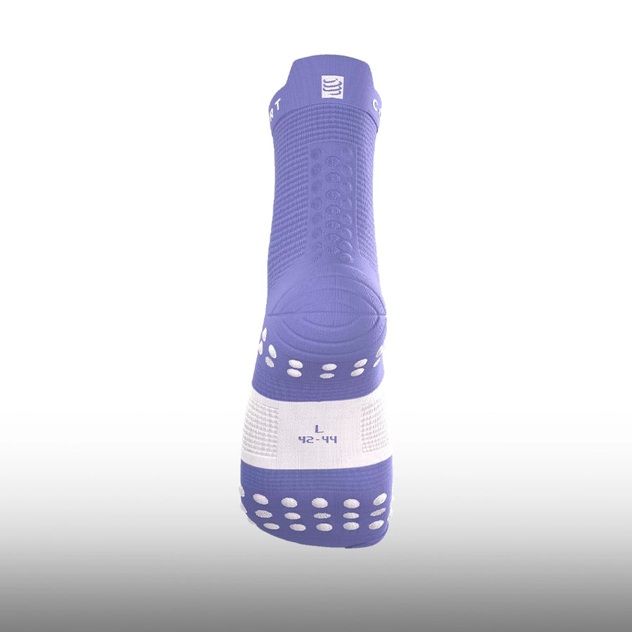 Compressport Pro Racing Socks V4.0 Run High Ironman 2026 Jacaranda White