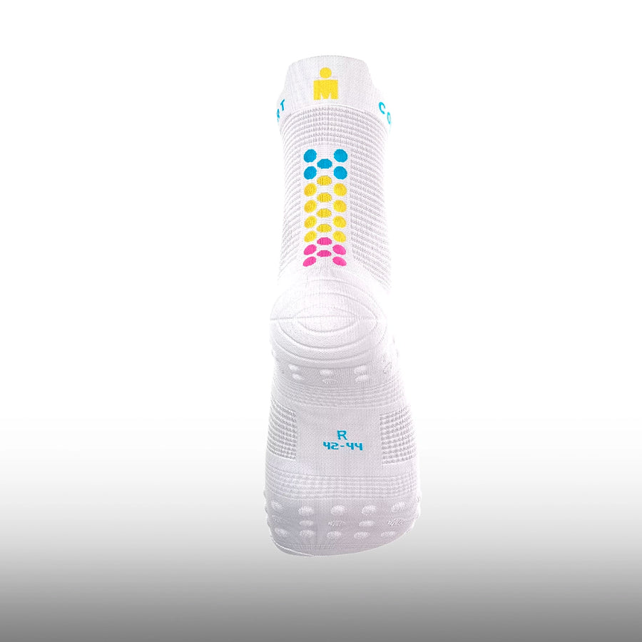 Compressport Pro Racing Socks V4.0 Run High Ironman 2026 White