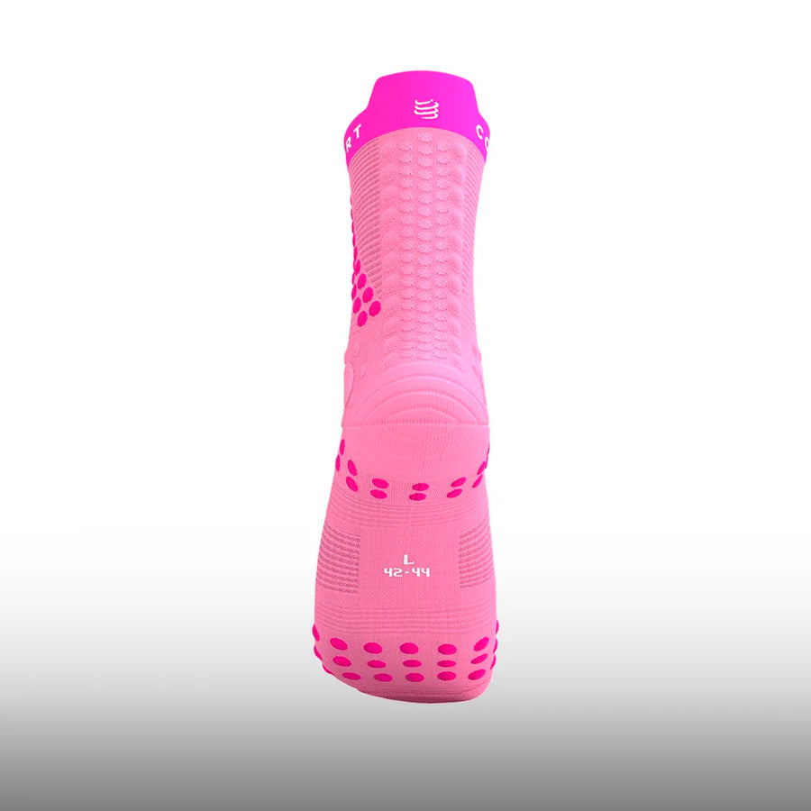 Compressport Pro Racing Socks V4.0 Trail Begonia Neon Pink