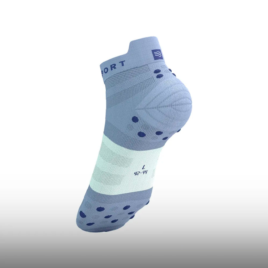 Compressport Pro Racing Socks V4.0 Ultralight Run Low Lavender White