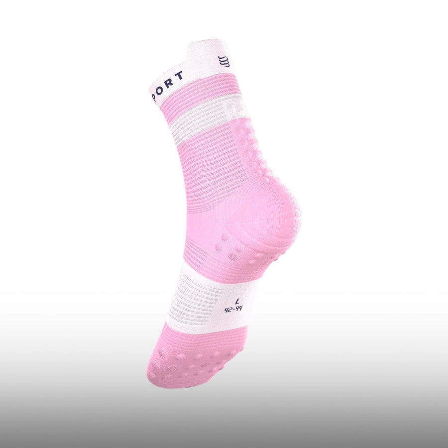 Compressport Pro Racing Socks v4.0 Run High Orchid White