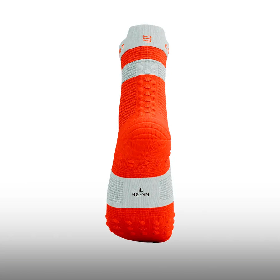 Compressport Pro Racing Socks v4.0 Run High Tigerlily White