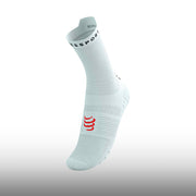 Compressport Pro Racing Socks v4.0 Run High White Black