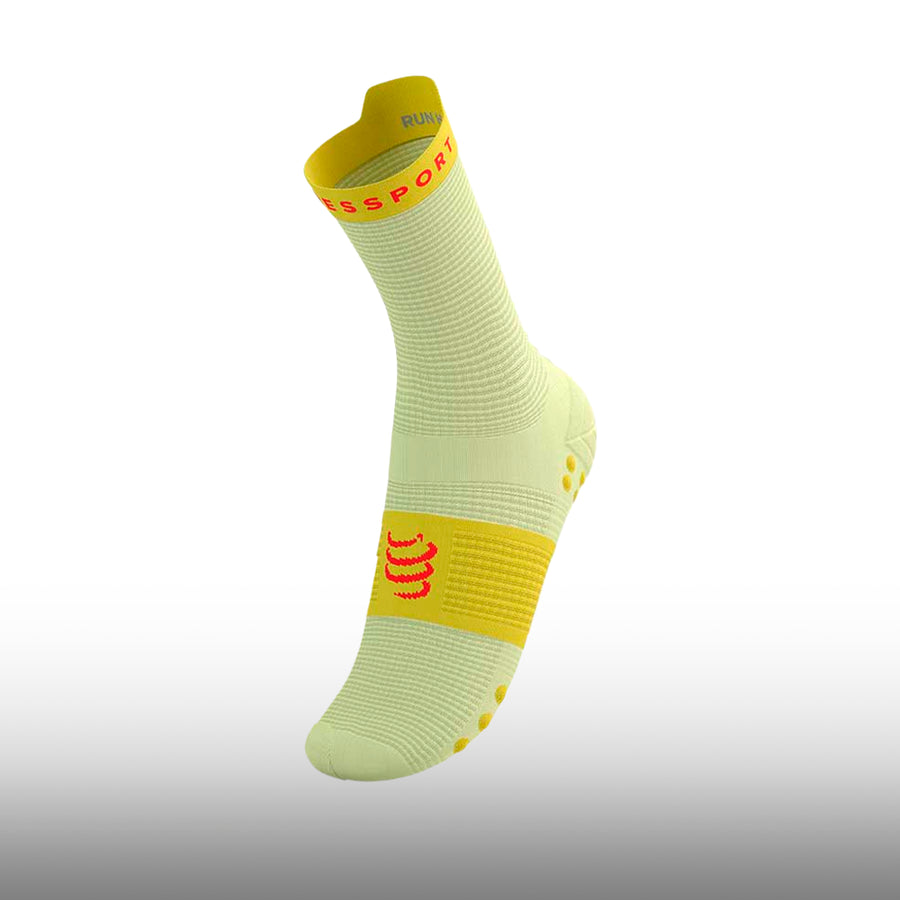 Compressport Pro Racing Socks v4.0 Run High Yellow