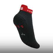 Compressport  Pro Racing Socks v4.0 Run Low Black Core Red