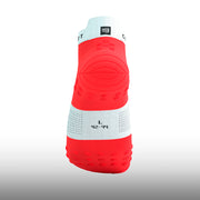 Compressport  Pro Racing Socks v4.0 Run Low Fluo Red White