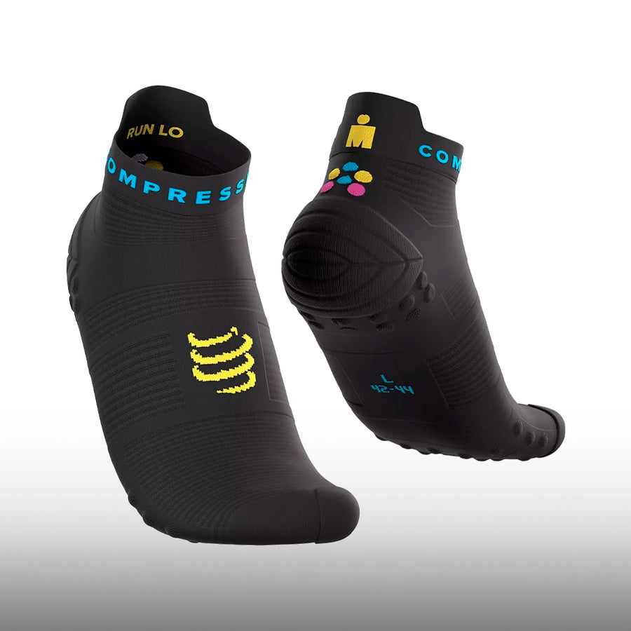 Compressport Pro Racing Socks v4.0 Run Low Ironman 2026 Black