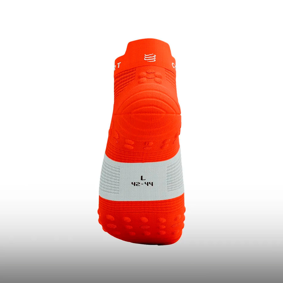 Compressport  Pro Racing Socks v4.0 Run Low Tigerlily White