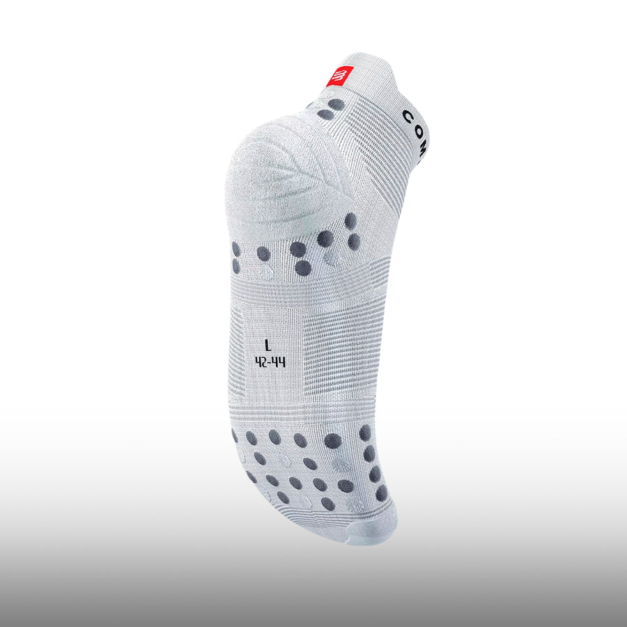 Compressport  Pro Racing Socks v4.0 Run Low White Black