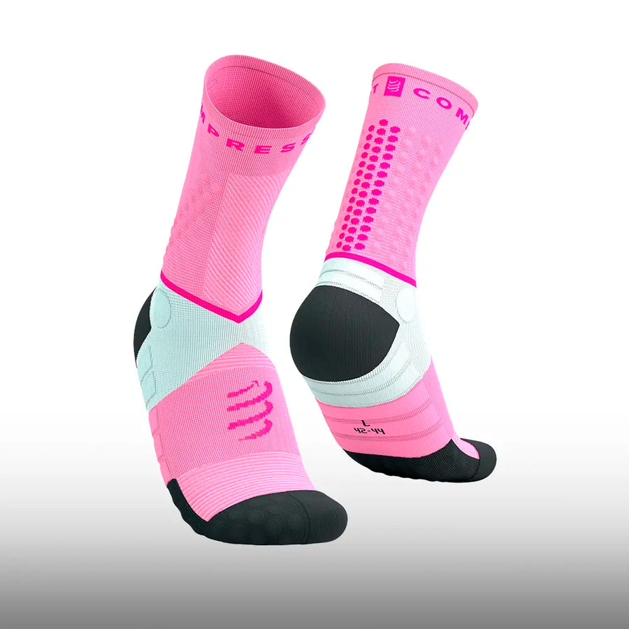 Compressport Ultra Trail Socks V2.0 Begonia Neon Pink