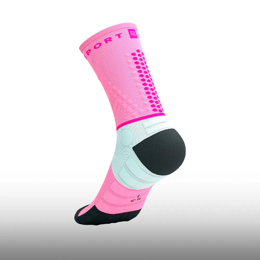 Compressport Ultra Trail Socks V2.0 Begonia Neon Pink