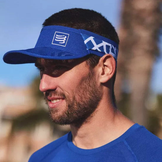 Compressport Visor Spiderweb Ultralight Sodalite White