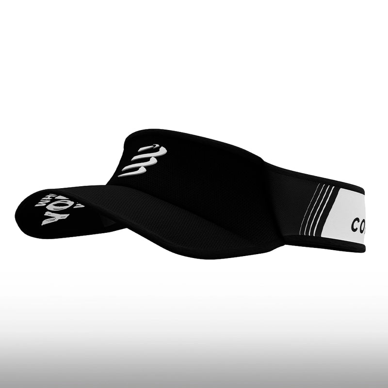 Compressport Visor Ultralight Black White