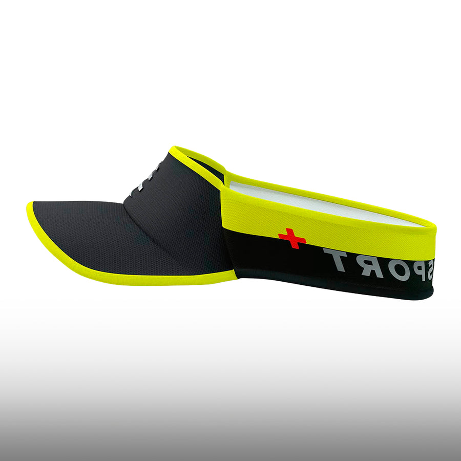 Compressport Visor Ultralight Flash Black Fluo Yellow