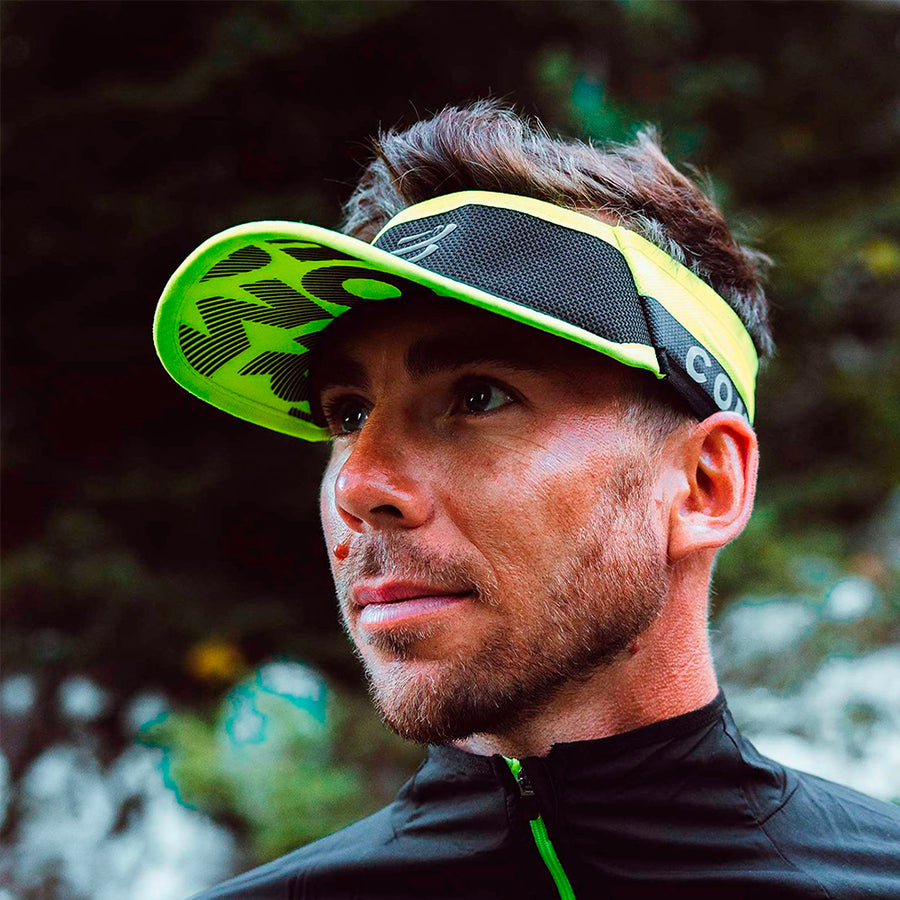Compressport Visor Ultralight Flash Black Fluo Yellow