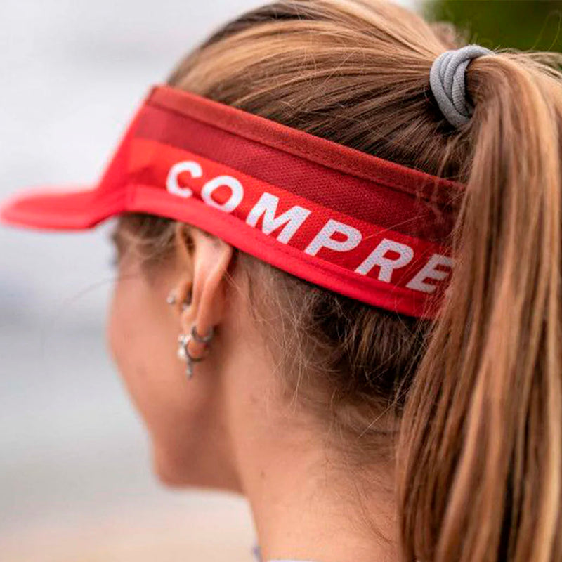 Compressport Visor Ultralight Red