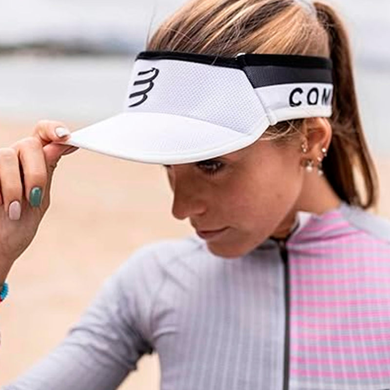 Compressport Visor Ultralight Flash White