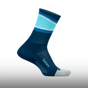 Feetures Elite Light Cushion Mini Crew Blue Bounce