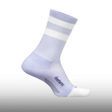 Feetures Elite Light Cushion Mini Crew Lilac High Top Stripe