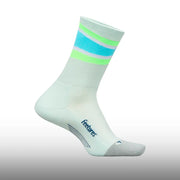 Feetures Elite Light Cushion Mini Crew Mint Bounce