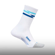 Feetures Elite Light Cushion Mini Crew White Truck