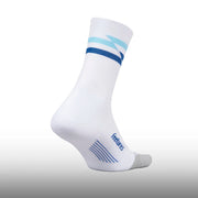 Feetures Elite Light Cushion Mini Crew White Truck
