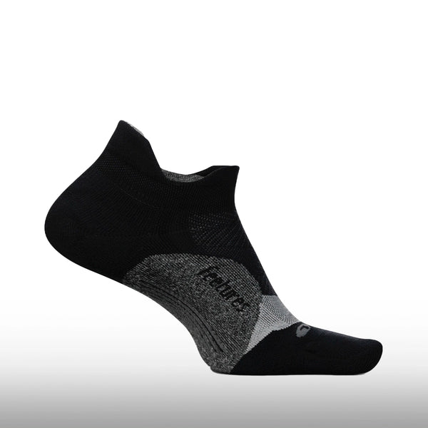 Feetures Elite Light Cushion No Show Tab Black