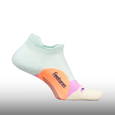 Feetures Elite Light Cushion No Show Tab Crisp Mint