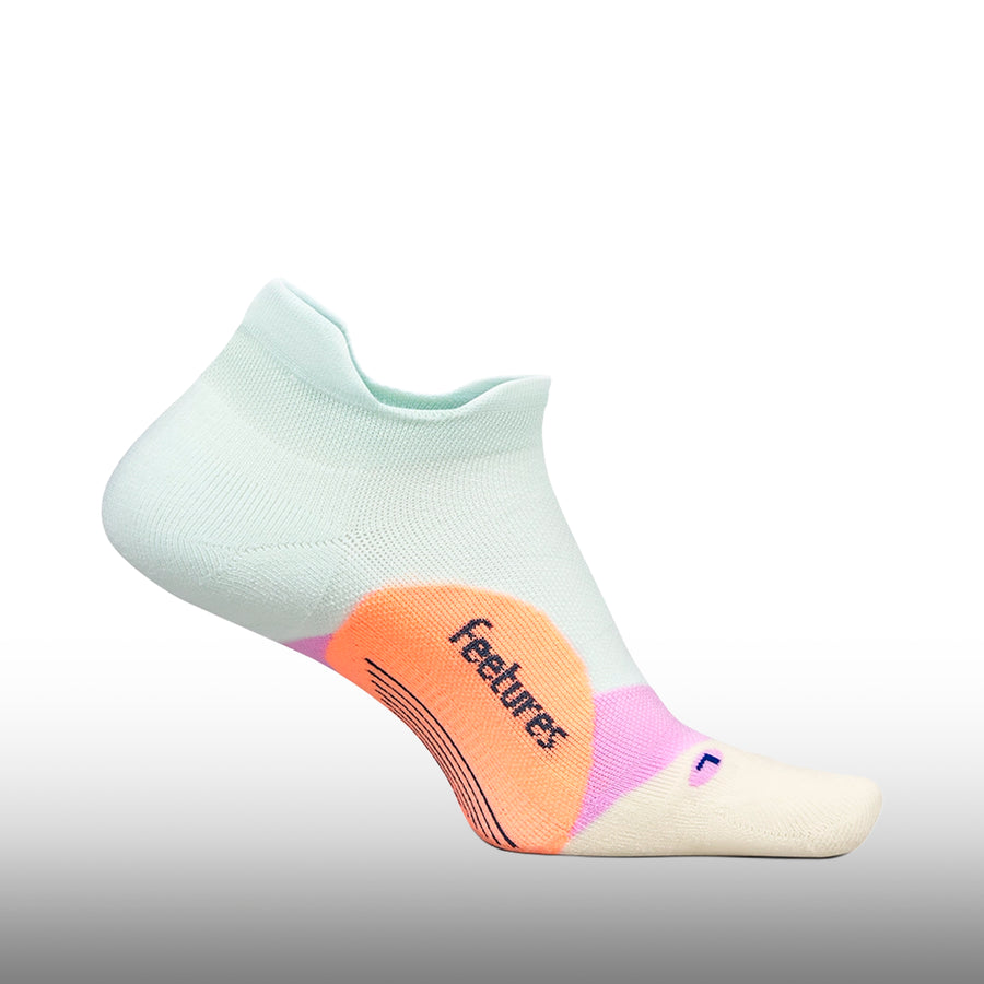 Feetures Elite Light Cushion No Show Tab Crisp Mint