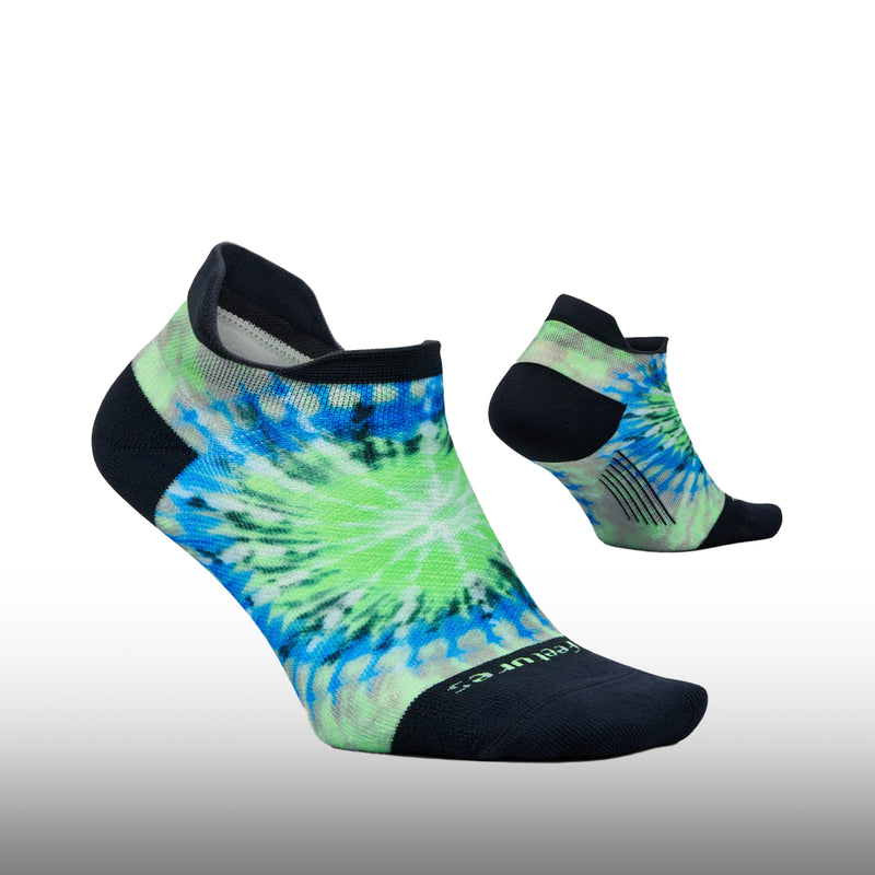 Feetures Elite Light Cushion No Show Tab Electric Sunburst