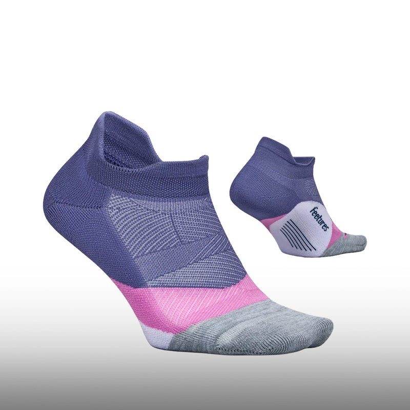 Feetures Elite Light Cushion No Show Tab Future Dusk