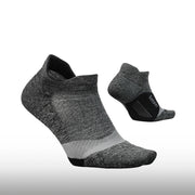 Feetures Elite Light Cushion No Show Tab Gray