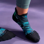 Feetures Elite Light Cushion No Show Tab Lagoon Collection