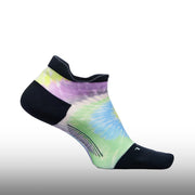 Feetures Elite Light Cushion No Show Tab Lavender Spiral